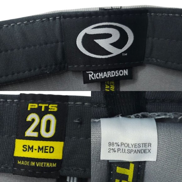 Chargers 3D Embroidered Flex Fit S/M Cap Trucker Baseball Hat Richardson PTS 20 - Picture 8 of 14